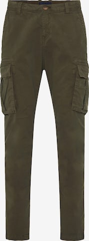 Funky BuddhaTapered Cargo hlače - zelena boja: prednji dio