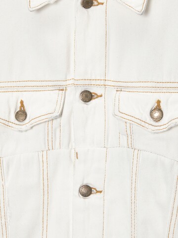 Giacca di mezza stagione di Pull&Bear in bianco