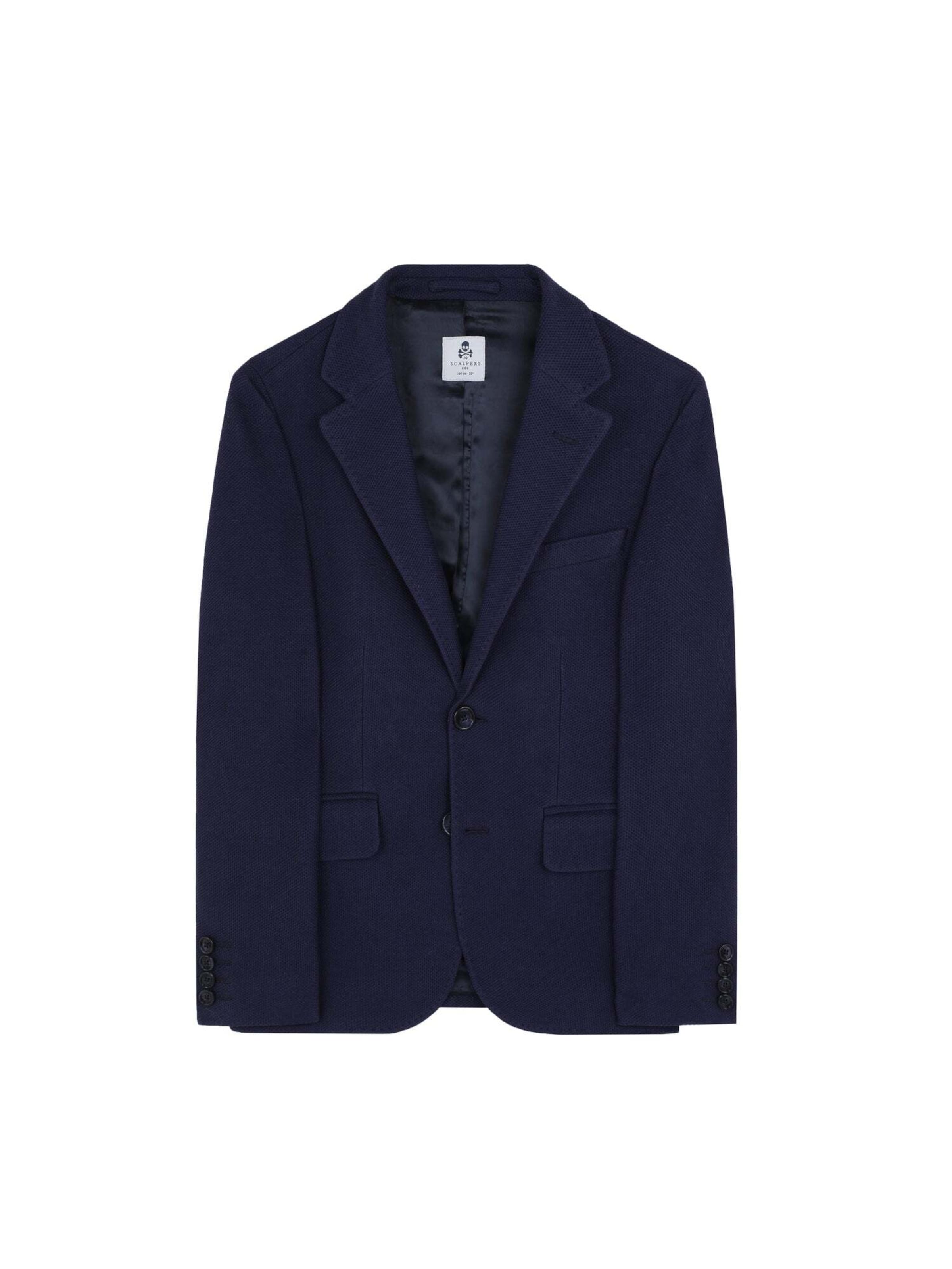 Scalpers Suit Jacket in Blue: front