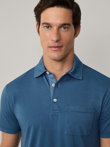 Hackett London Poloshirt in Blau