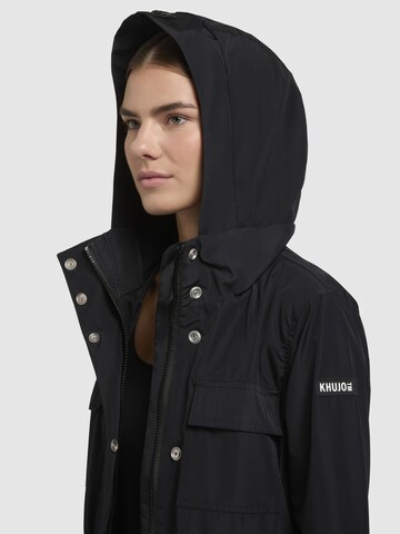 Manteau mi-saison 'Dipa' khujo en noir