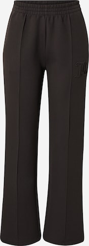 Juicy Couture Sport Regular Спортен панталон 'TINA' в черно: отпред