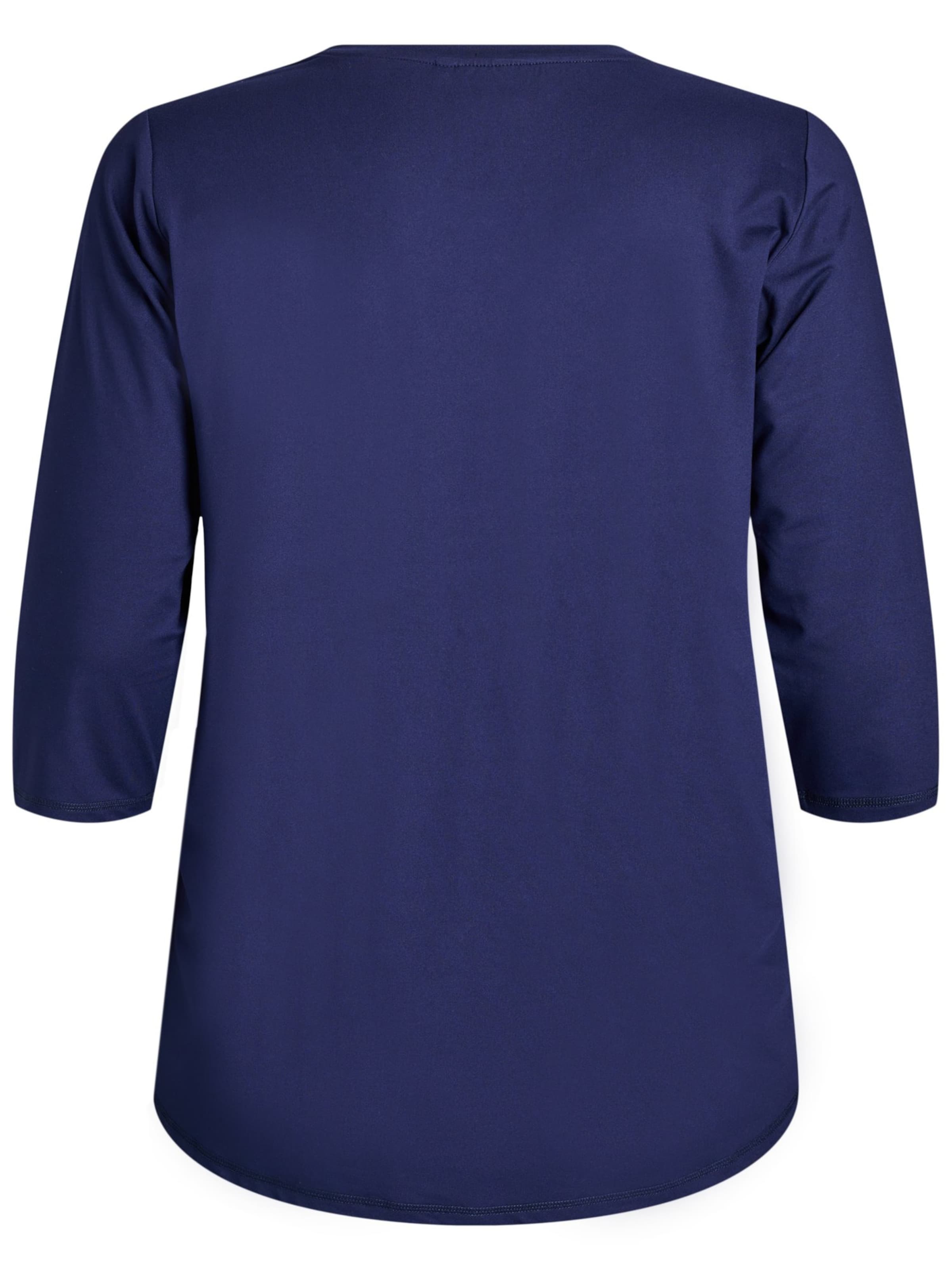T-shirt fonctionnel 'Abasic One' Active by Zizzi en bleu