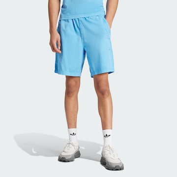 ADIDAS ORIGINALS Loosefit Shorts 'Trefoil Essentials+' in Blau: Vorderseite