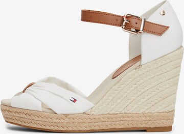 TOMMY HILFIGER Sandaal 'Elena' in Wit: voorkant