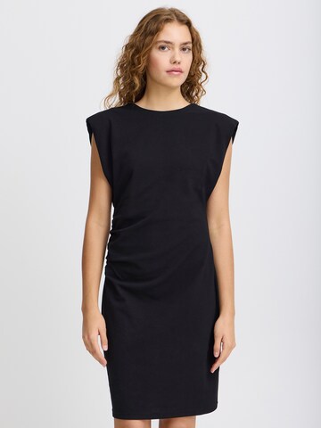 ICHI - Vestido 'IH Mitine' en negro: frente