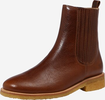 ANGULUS Chelsea boots i brun: framsida