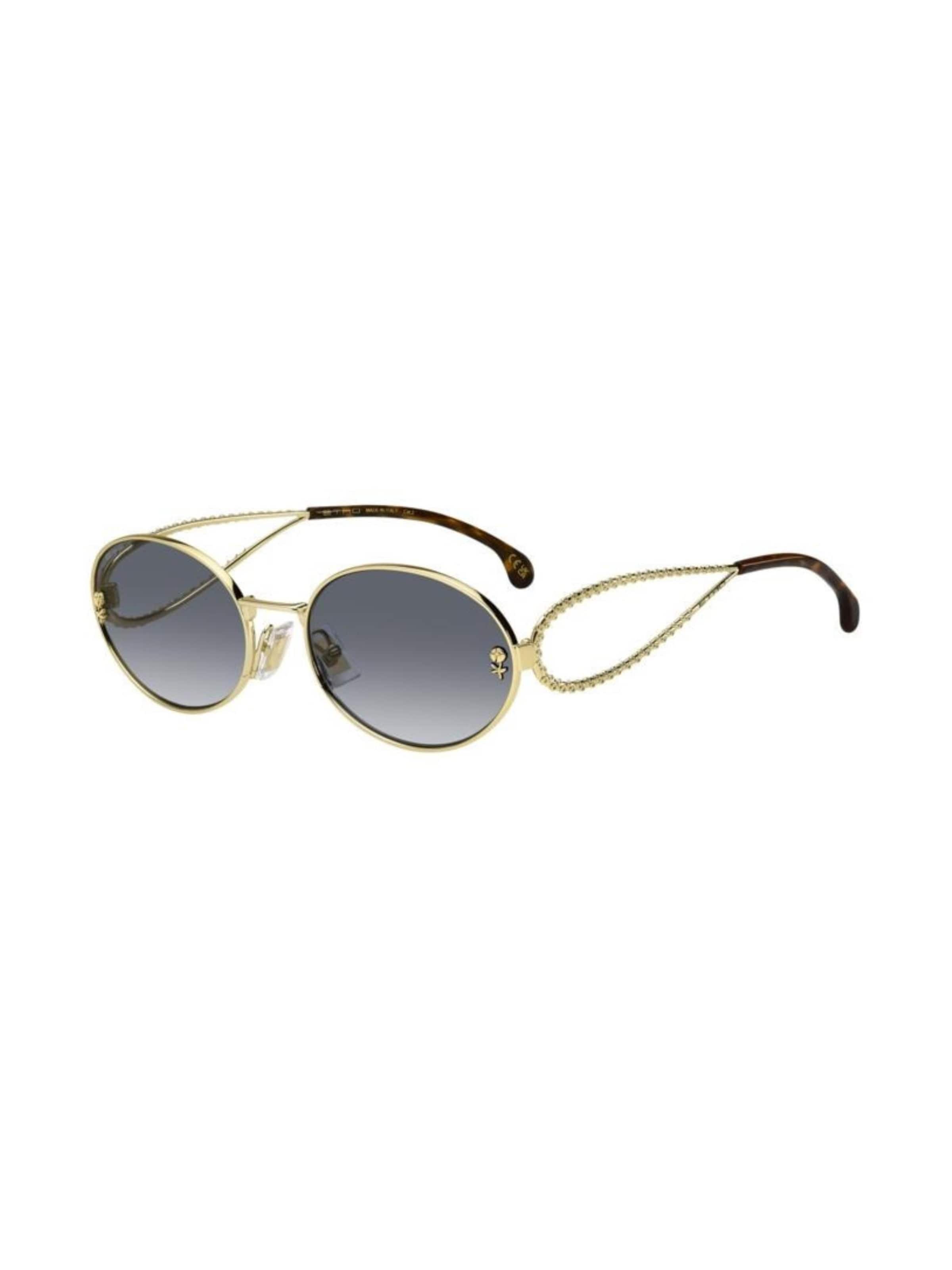Etro Sunglasses in Gold: front