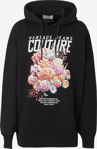 juoda Versace Jeans Couture Megztinis be užsegimo: priekis