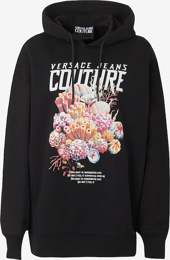 Megztinis be užsegimo iš Versace Jeans Couture, spalva – abrikosų spalva / rausvai raudona / juoda / balta, Prekių apžvalga