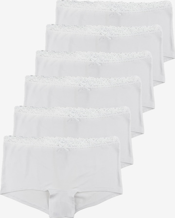 Nina von C. Boyshorts 'Cosy' in White: front