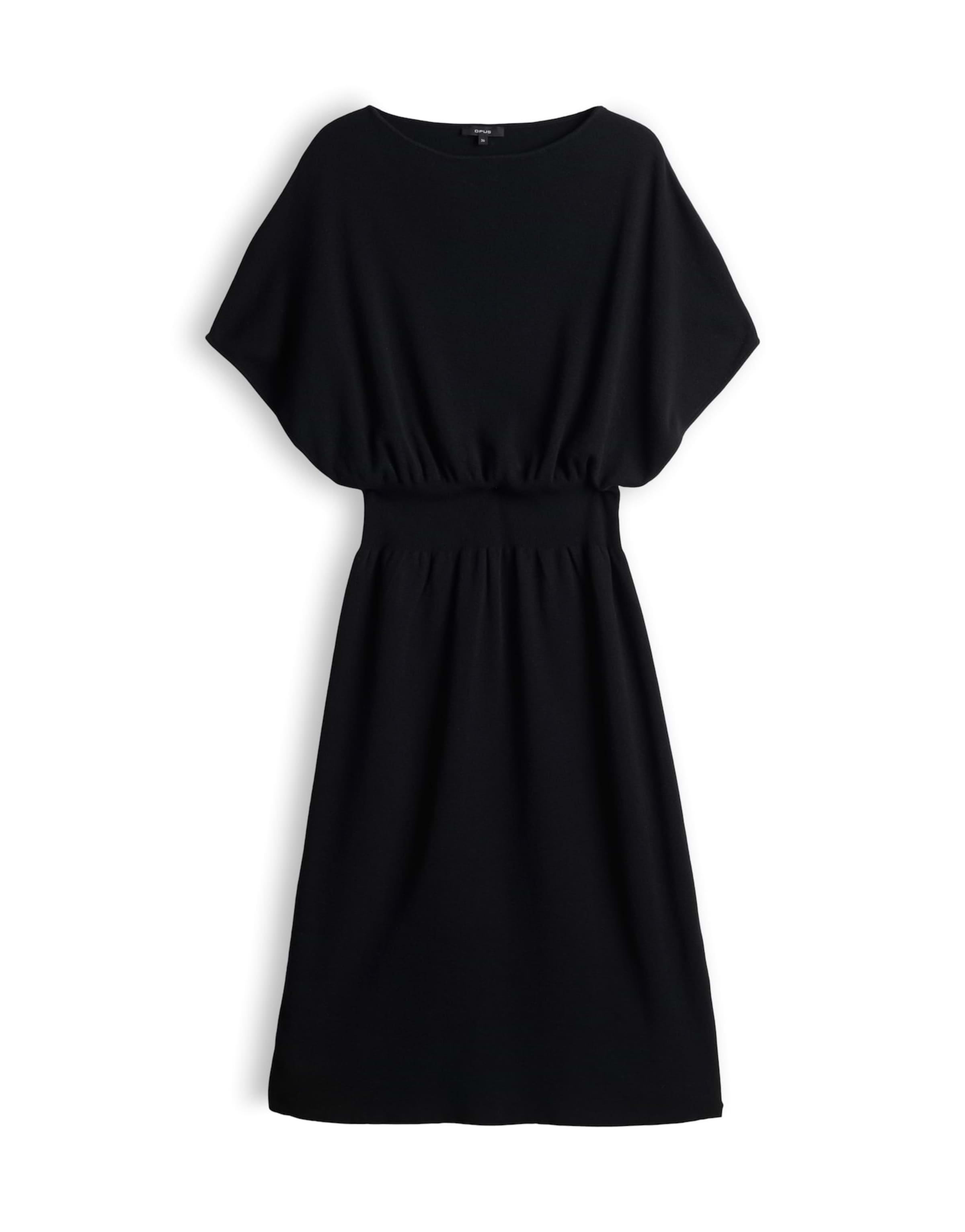 OPUS Kleid 'Wulasi' in Schwarz: Vorderseite