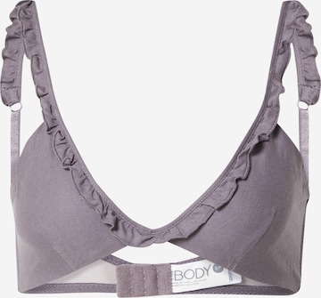 Triangle Soutien-gorge Cotton On Body en violet : devant