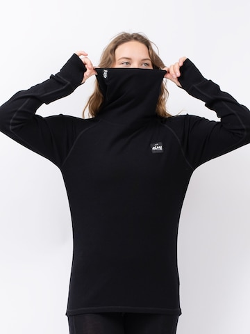 T-shirt fonctionnel 'Icecold' Eivy en noir : devant