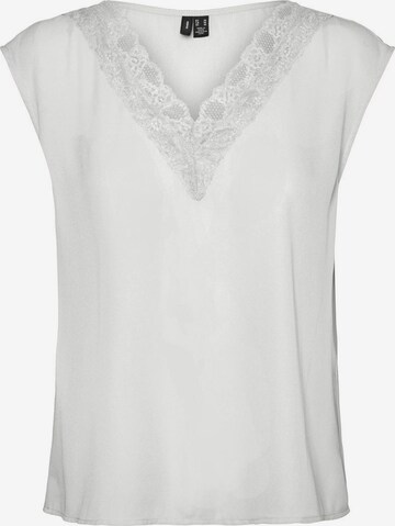 VERO MODA Bluse 'Maple' i hvid: forside