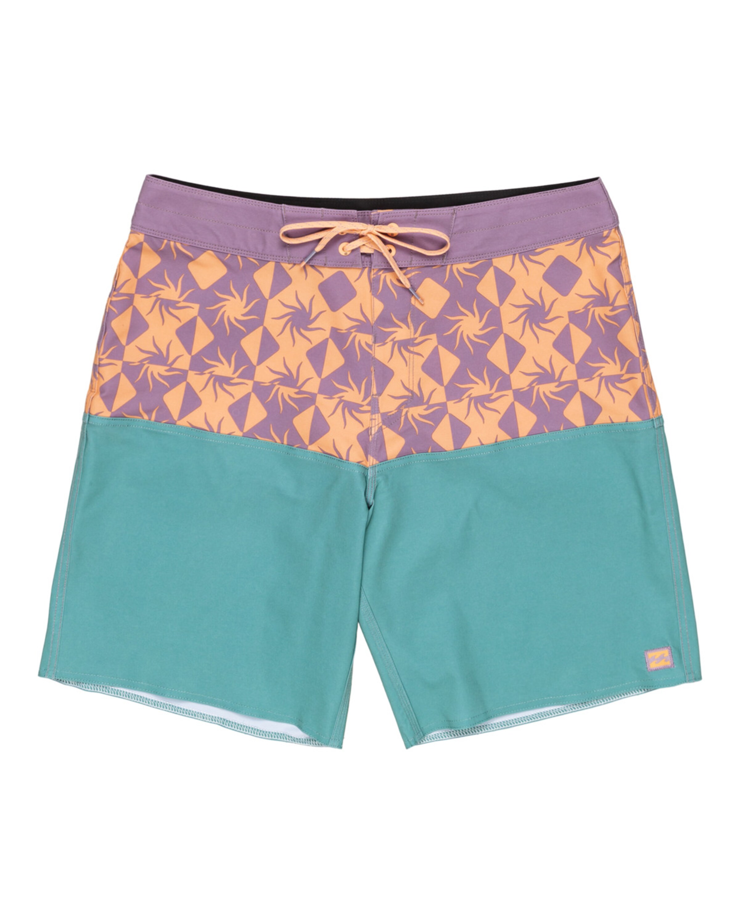 Boardshorts 'Fifty50 Pro 18' BILLABONG en vert : devant