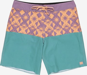 Boardshorts 'Fifty50 Pro 18' BILLABONG en vert : devant