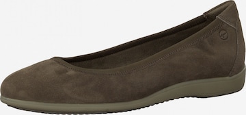 TAMARIS Ballet Flats in Grey: front