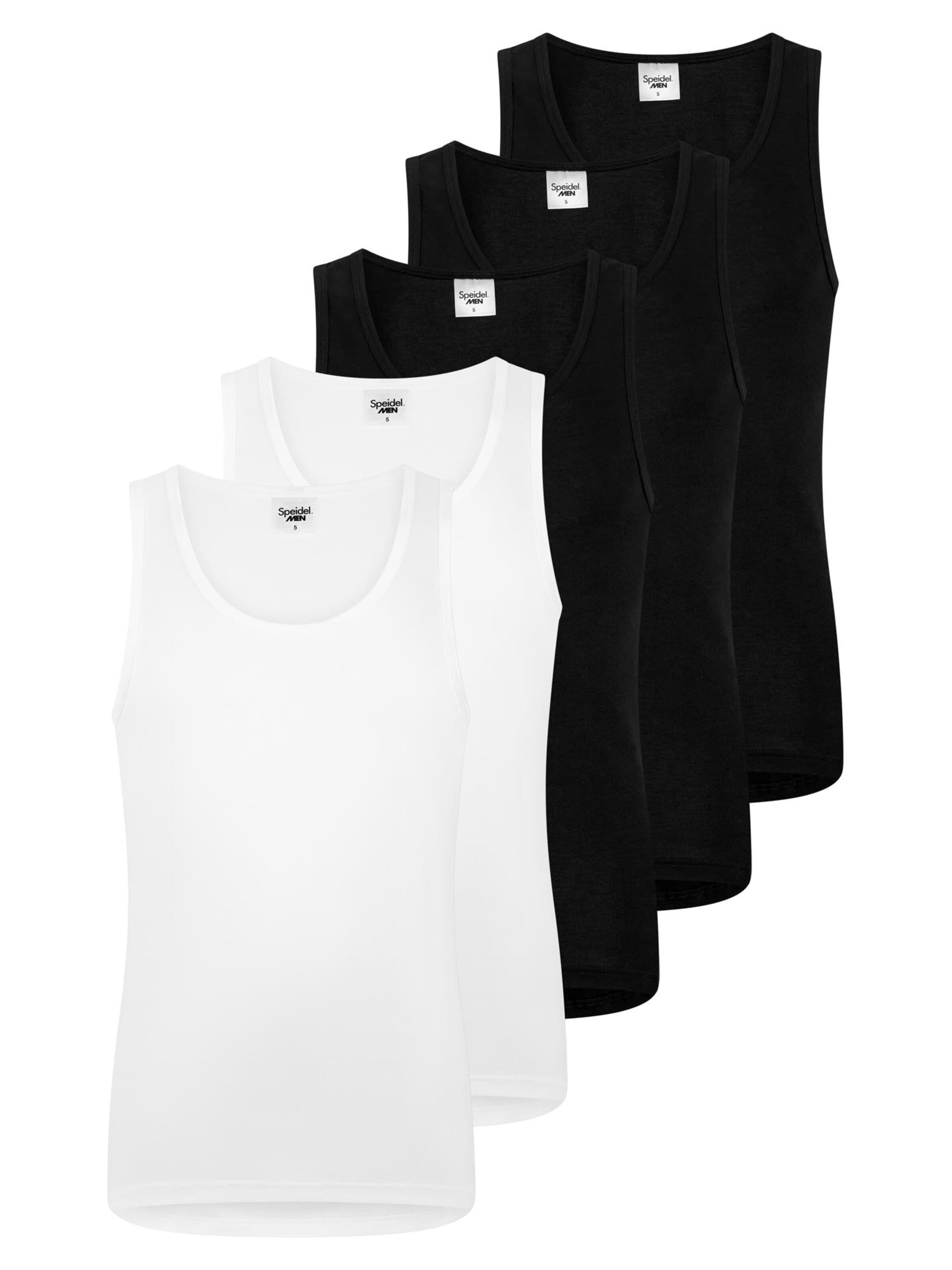 SPEIDEL Undershirt 'Classic' in Black: front