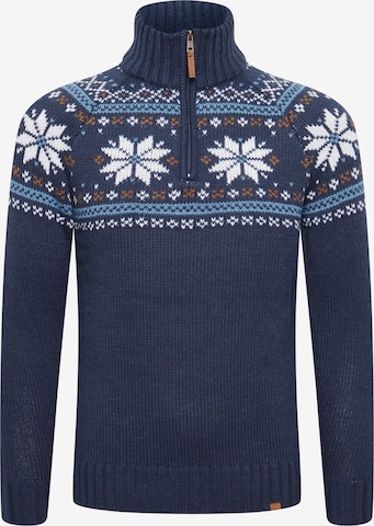 11 Project Sweater in Blue: front