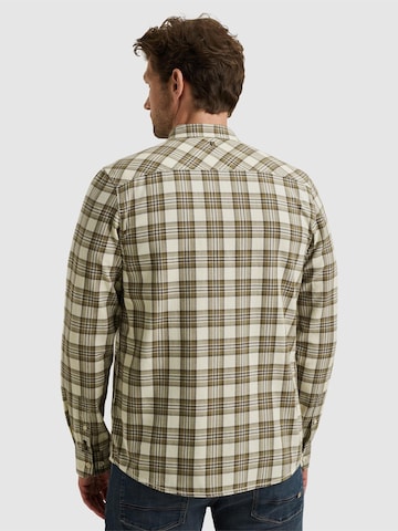 PME Legend Regular Fit Skjorte 'Shirt with check pattern' i beige