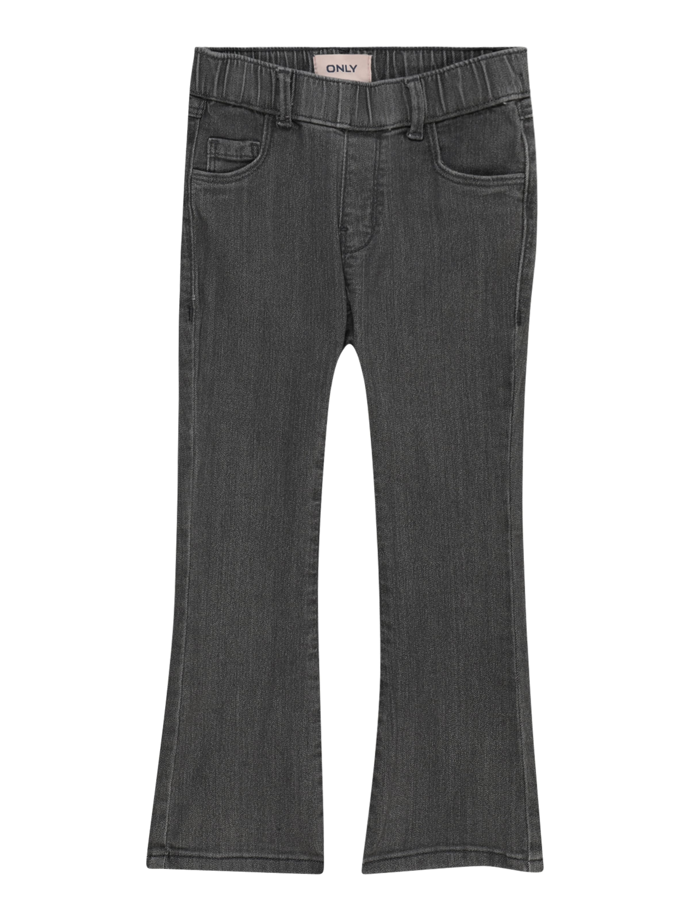 Only Mini Flared Jeans 'KMGRAIN' i grå: forside