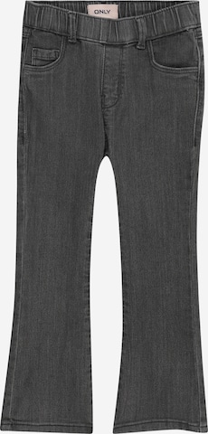 pilka Only Mini Kliošinis Džinsai 'KMGRAIN': priekis
