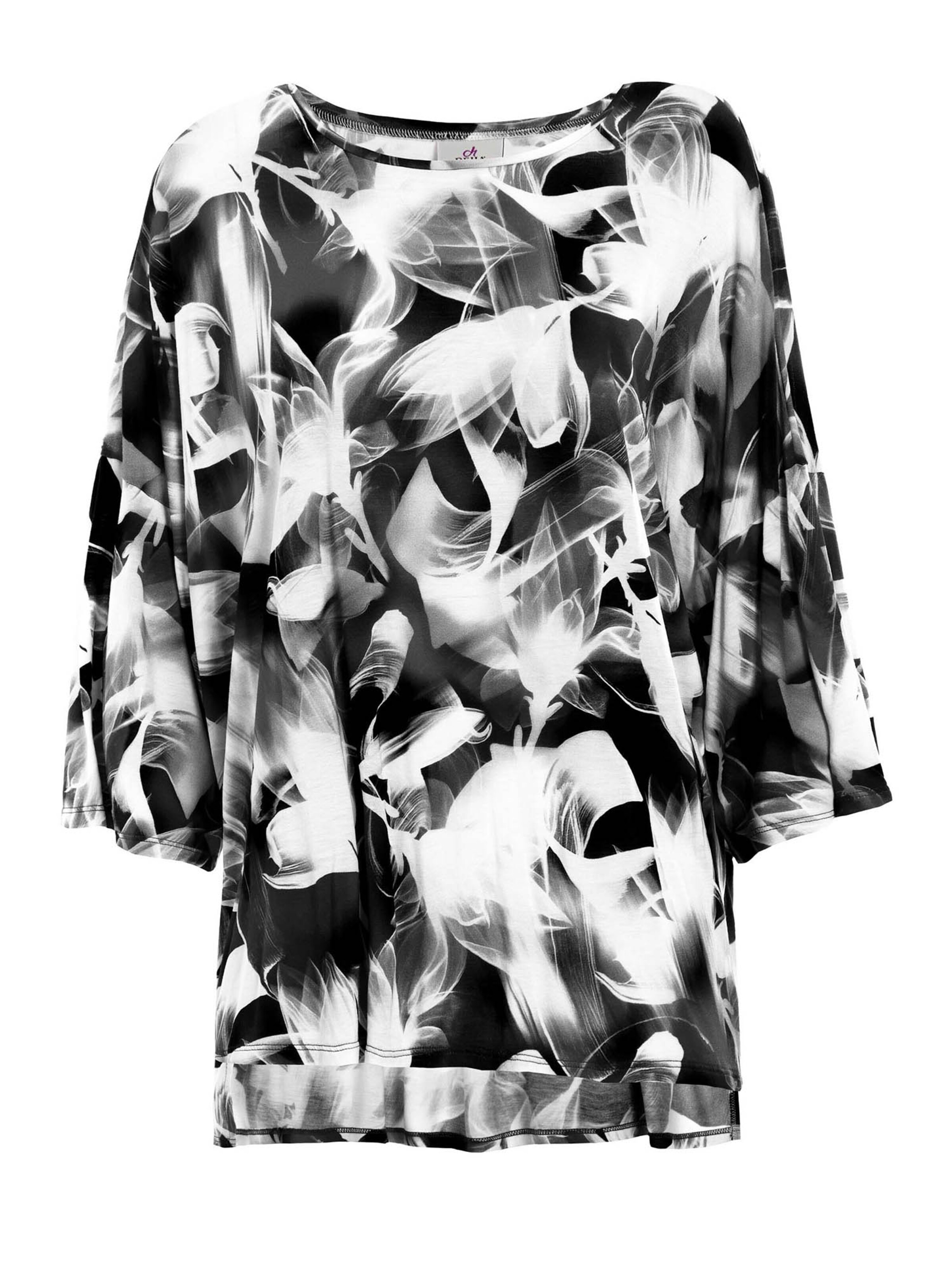 Maglia extra large di DEHA in nero: frontale