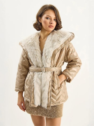 Bianco Lucci - Sobretudo de inverno 'Puffer- und Daunenmäntel' em bege