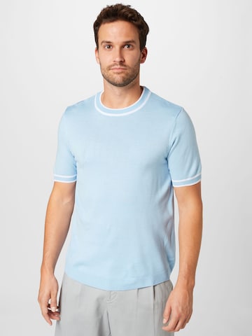 BURTON MENSWEAR LONDON Shirt in Blue: front