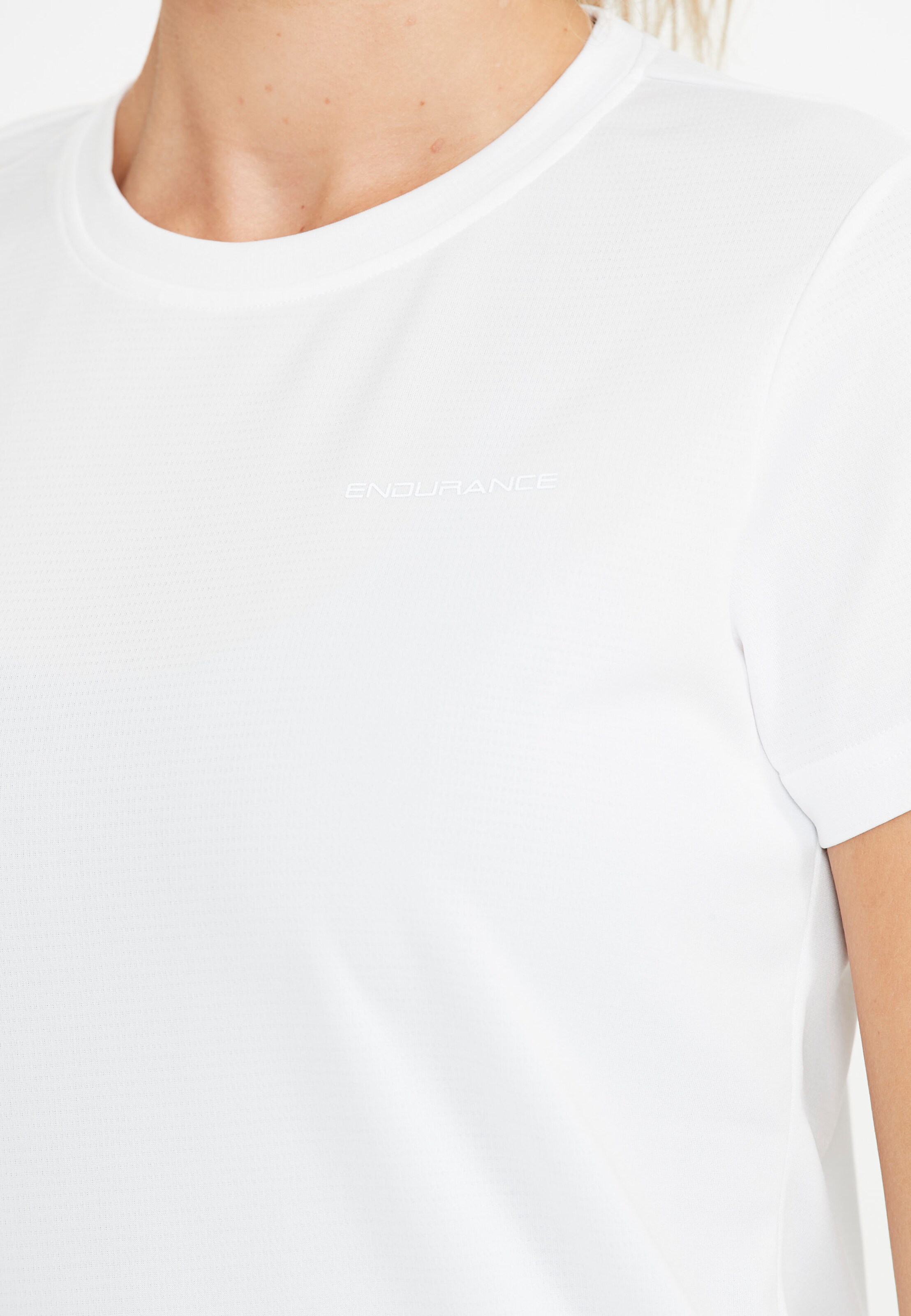 Frauen Sportarten ENDURANCE Funktionsshirt 'Vista' in Weiß - LM79528 Frauen Sportarten ENDURANCE Funktionsshirt 'Vista' in Weiß - LM79528