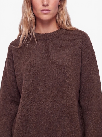 Pullover di hzl the label in marrone