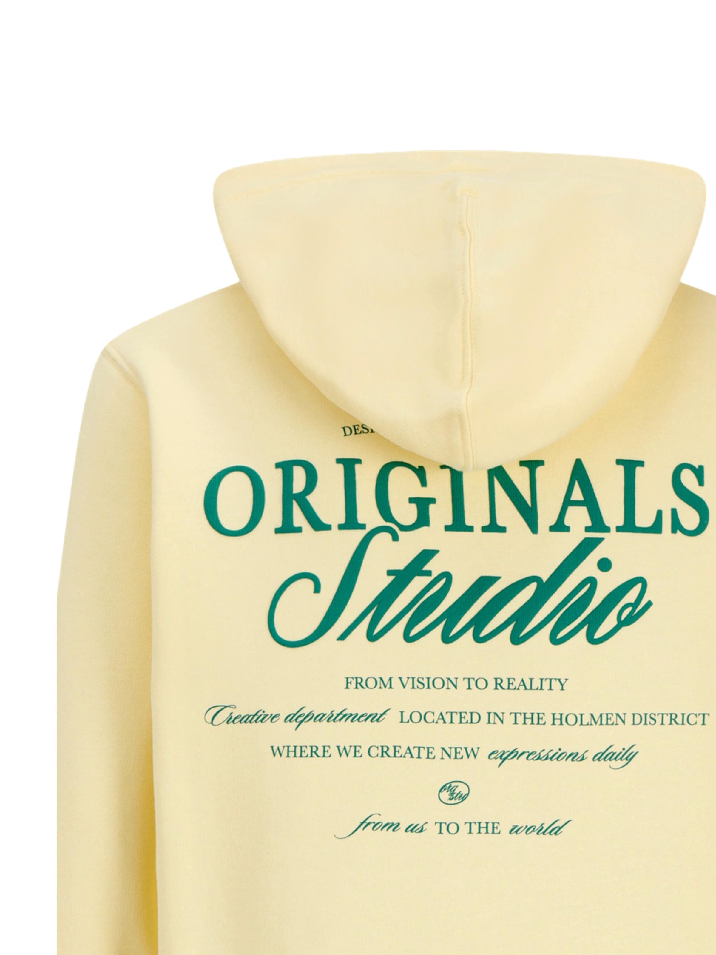 geltona Jack & Jones Junior Megztinis be užsegimo 'JORNORREBRO'