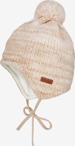 MAXIMO Beanie in Beige: front