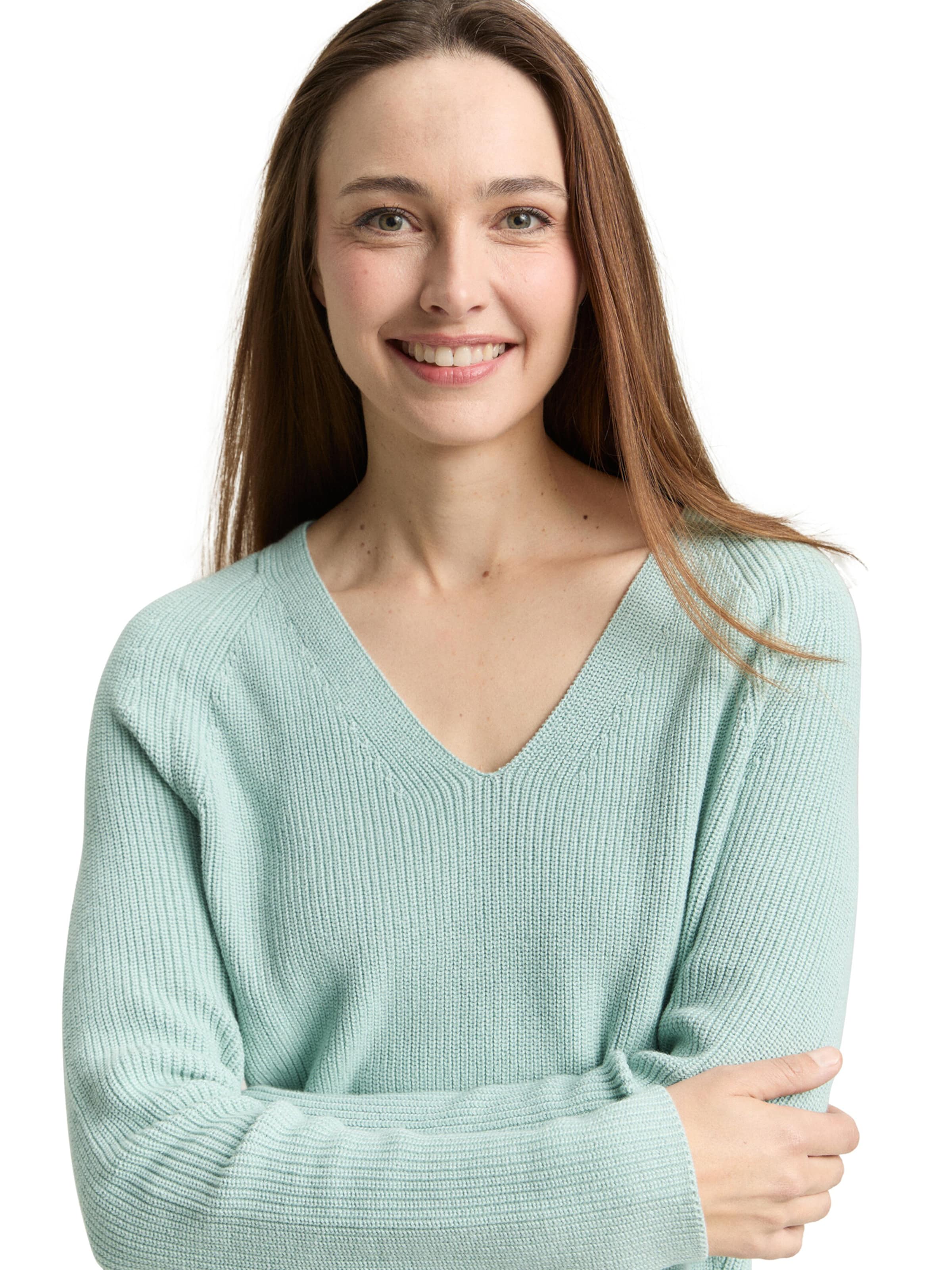 mėlyna TOM TAILOR Megztinis