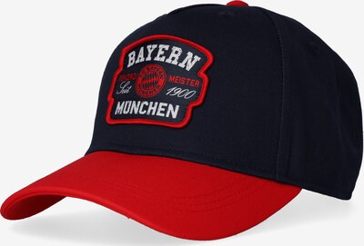 FC BAYERN MÜNCHEN Cap 'Rekordmeister FC Bayern München' in Night blue / Blood red / White, Item view