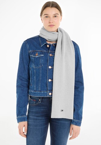 Écharpe Tommy Jeans en gris : devant