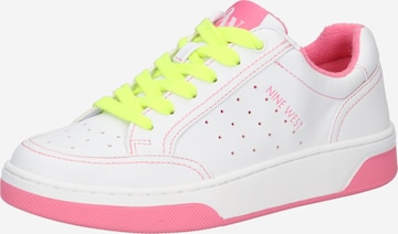 Nine West - Zapatillas deportivas bajas 'EVEN3' en blanco: frente