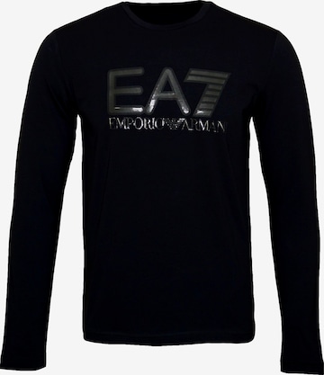 juoda EA7 Emporio Armani Marškinėliai: priekis