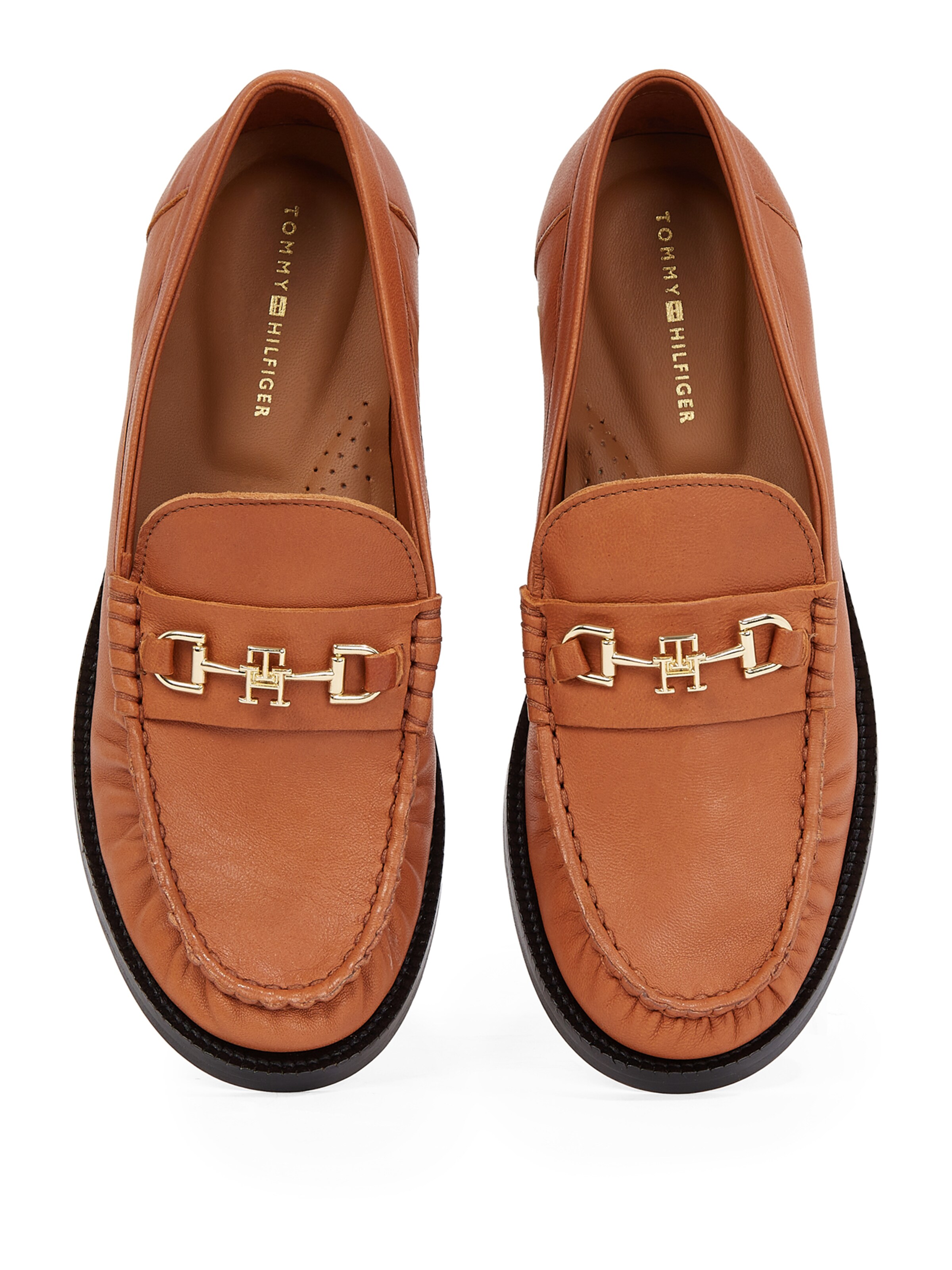 TOMMY HILFIGER Пантофи в кафяво