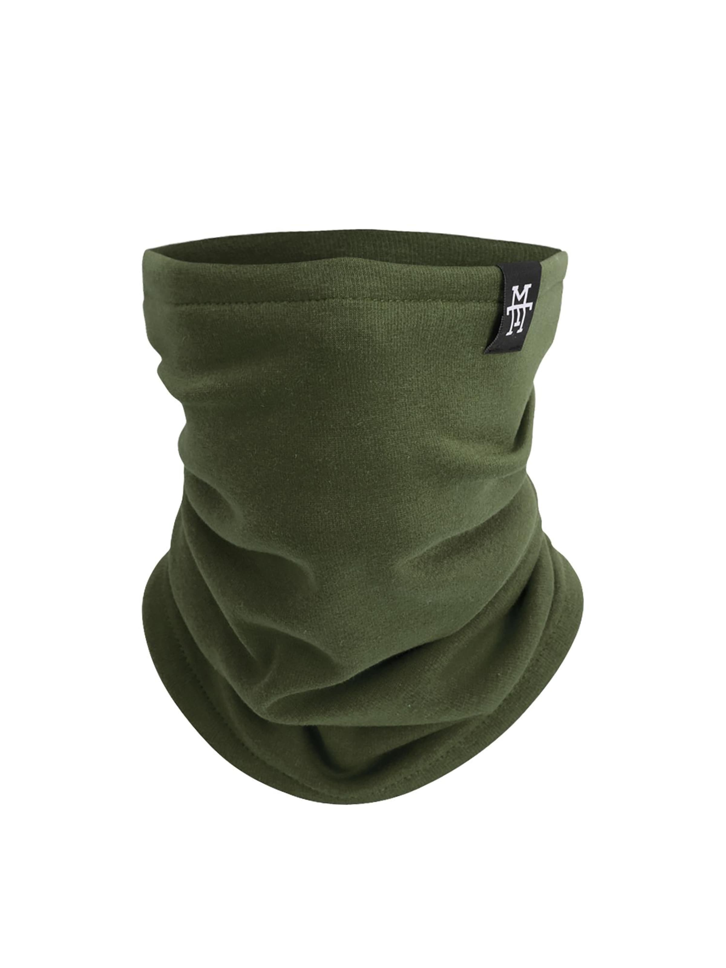 Manufaktur13 Tube Scarf 'Windbreaker' in Green: front