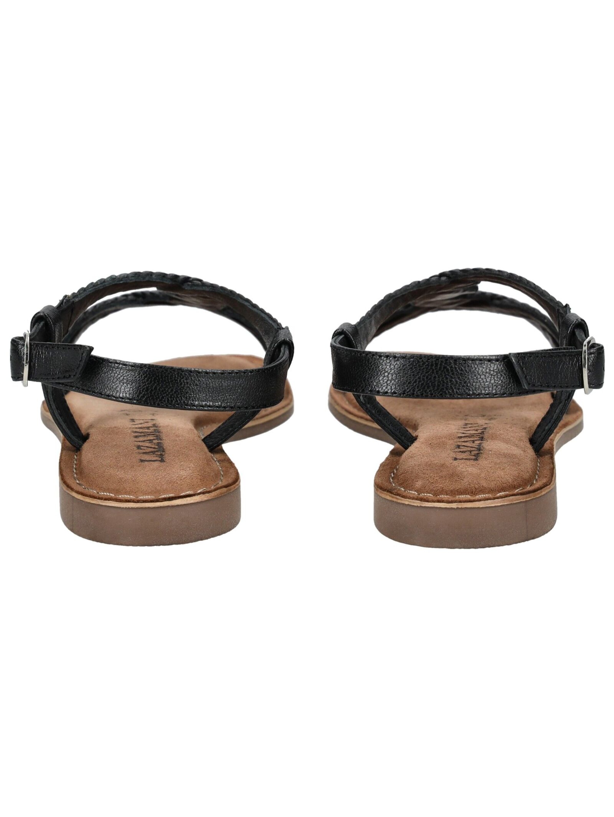 LAZAMANI Sandale in Schwarz