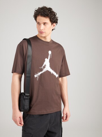 Jordan Tričko - Hnedá: predná strana