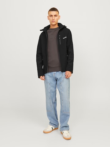 JACK & JONES Funktionsjacke in Schwarz