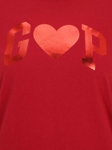 Maglietta di Gap Tall in rosso