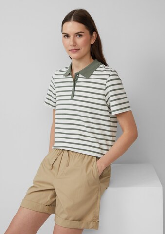 T-shirt s.Oliver en vert : devant