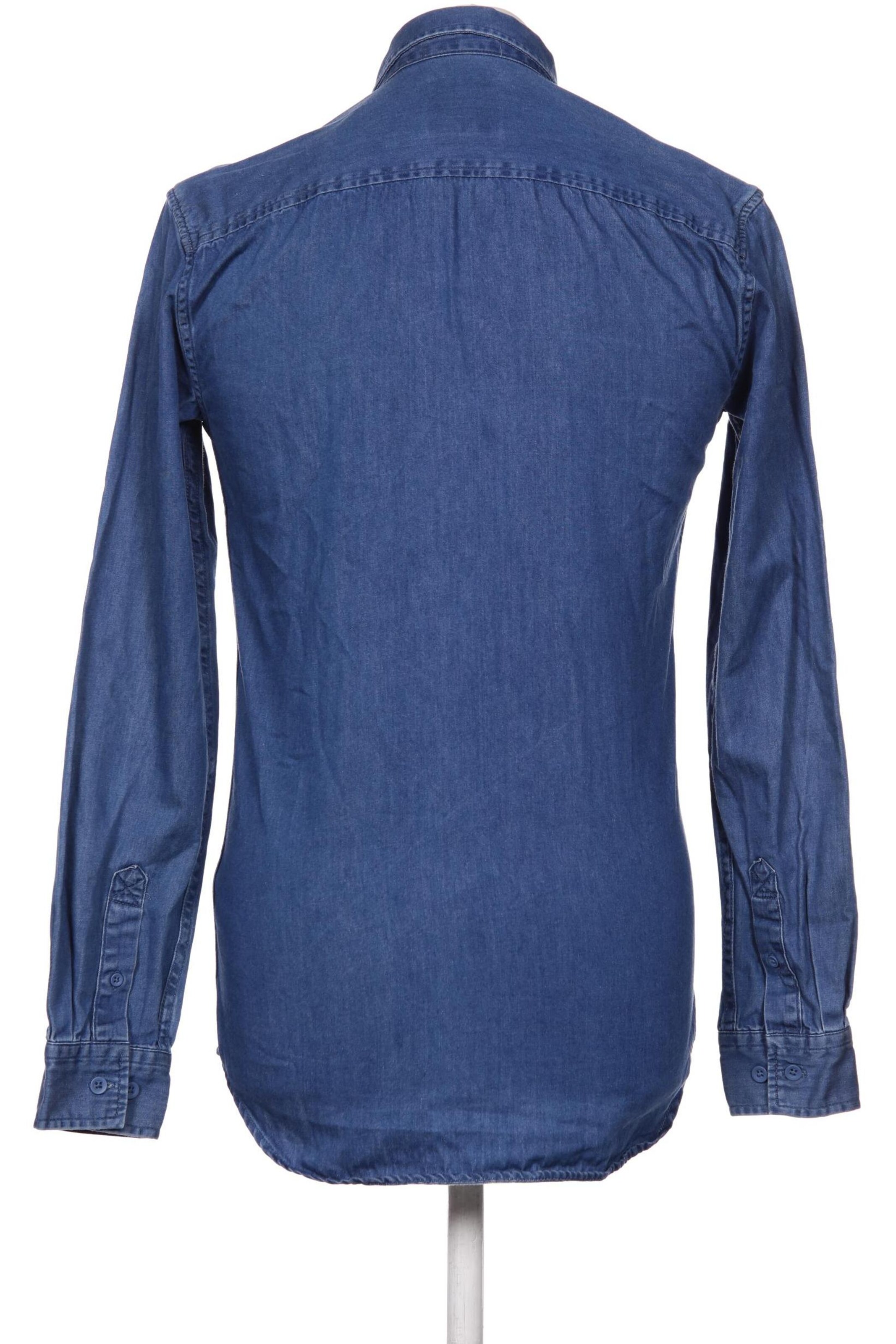 minimum Button Up Shirt in S in Blue