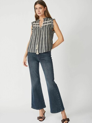 co'couture Bluse 'Caya' in Grün