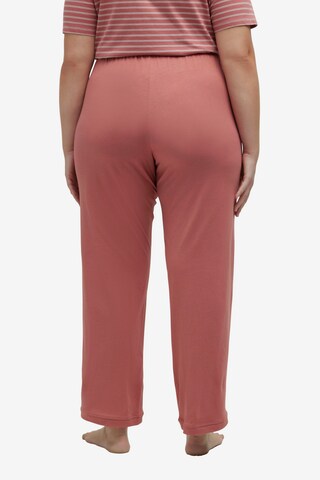 Pantalon de pyjama Ulla Popken en rouge