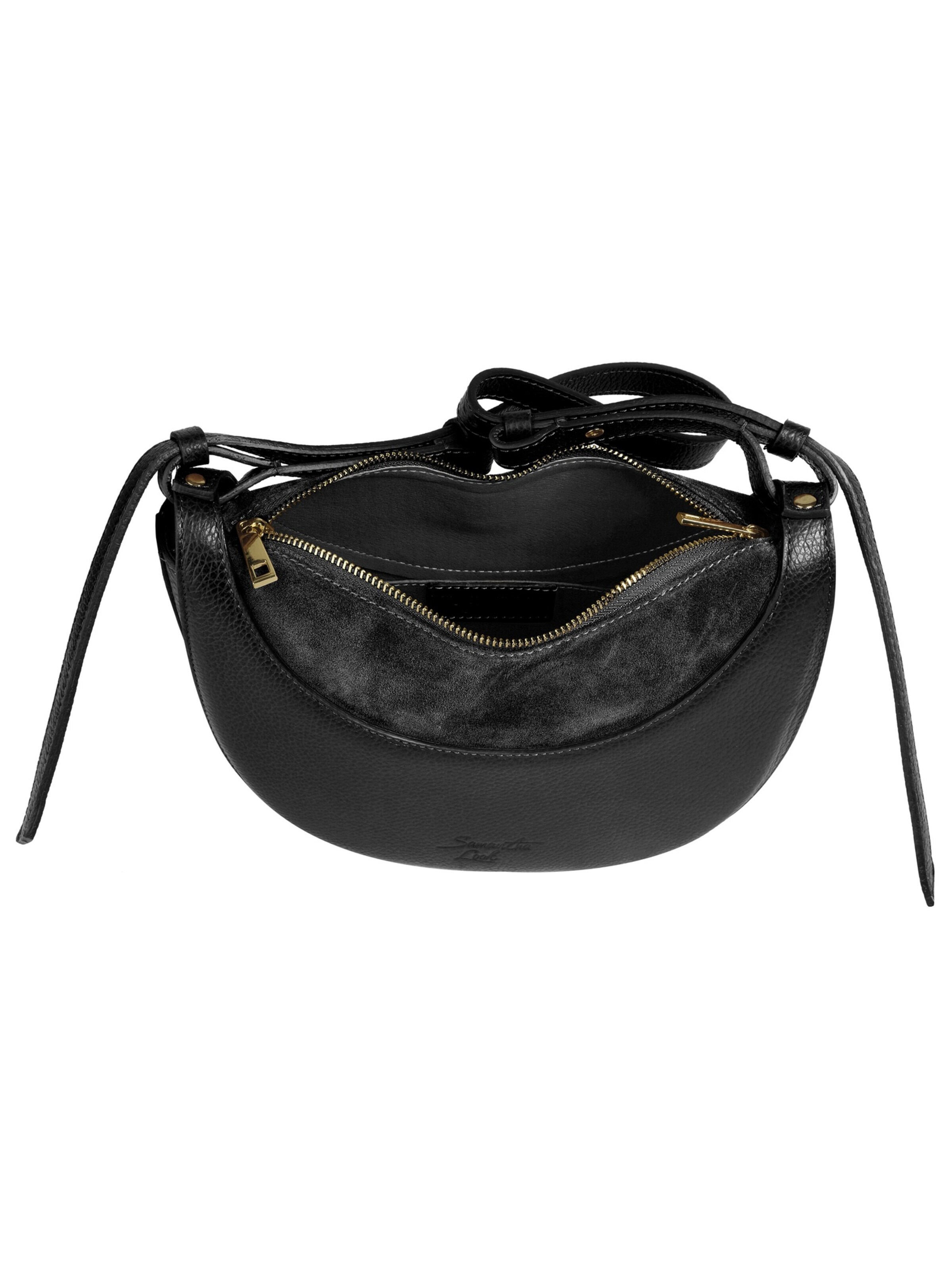 Samantha Look Crossbody Bag in Black